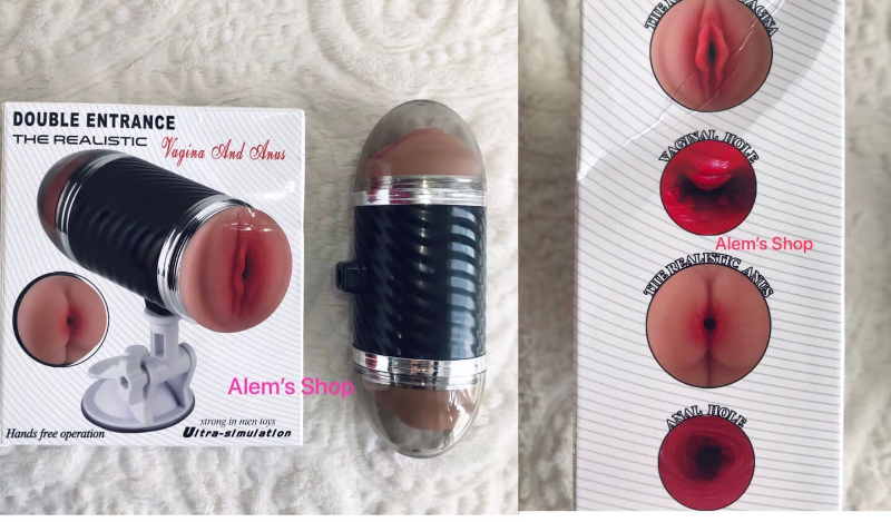 Masturbador Double Entrance AJ1032