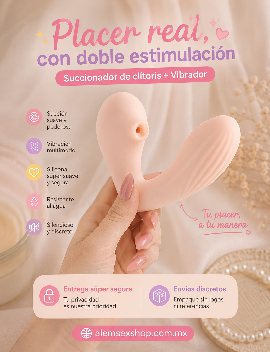 Vibradores Succ AD1031