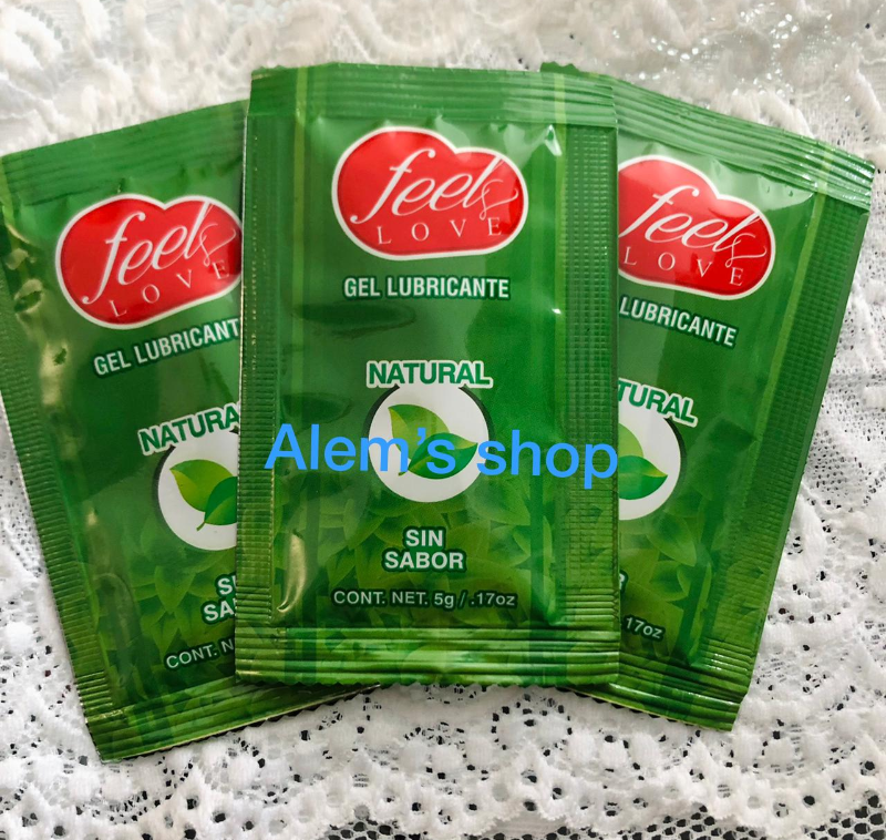 Lubricante natural sobre Feel
