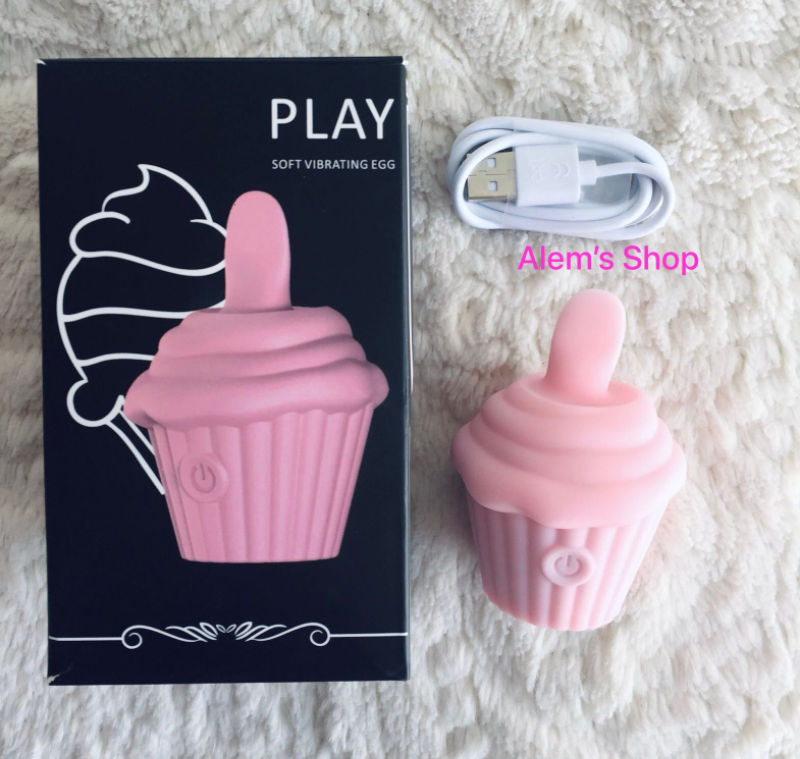 Vibrador Cup Cake Lengua