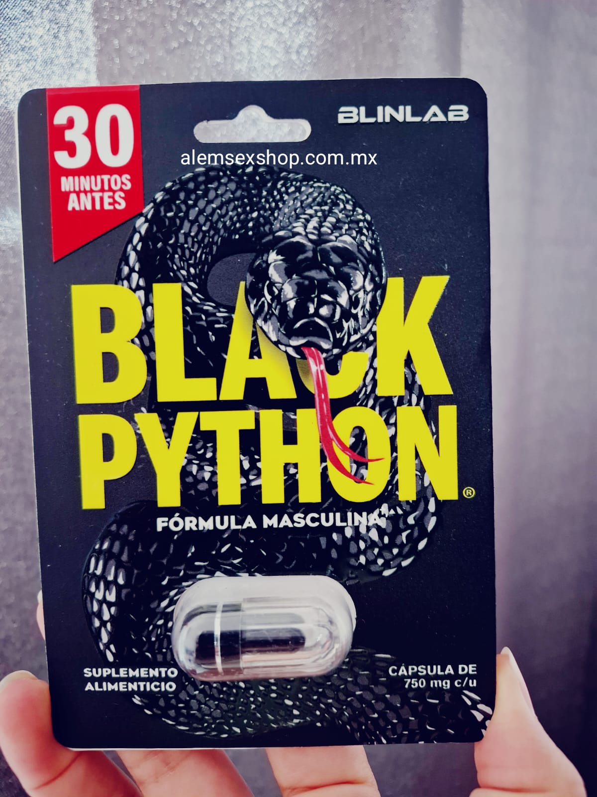 Cápsula Black Python