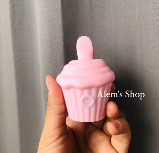Vibrador Cup Cake Lengua