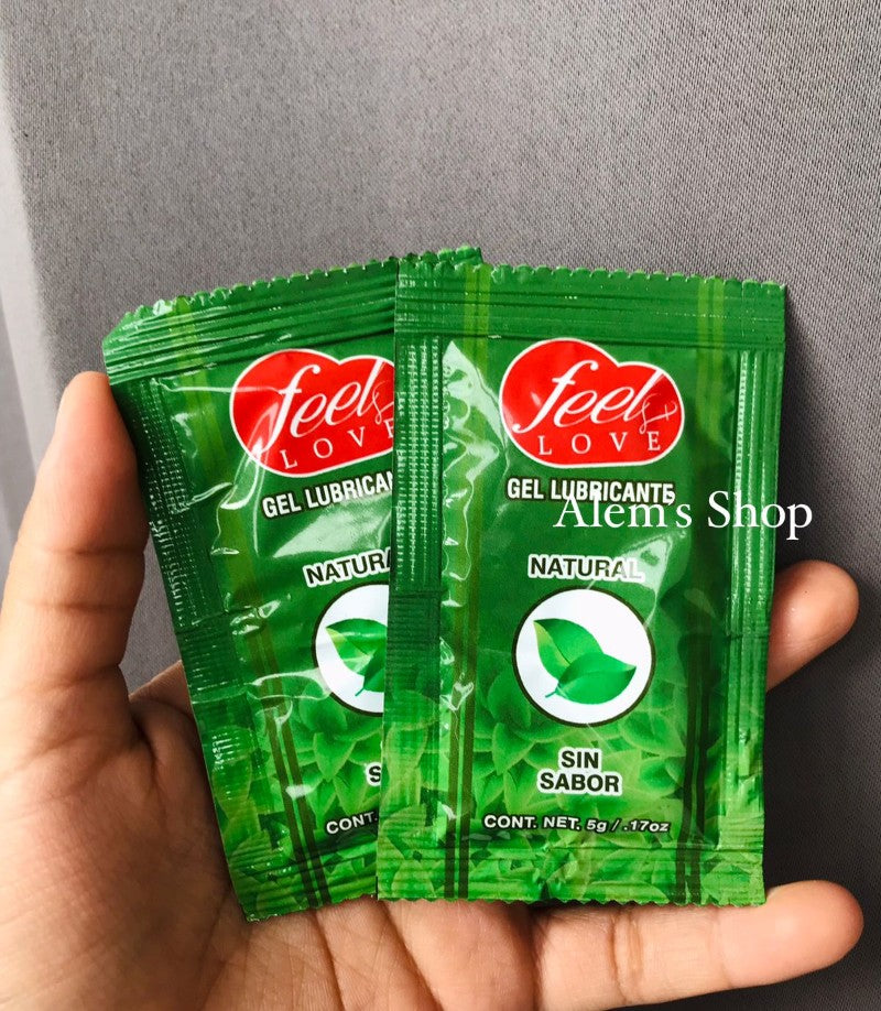 Lubricante natural sobre Feel