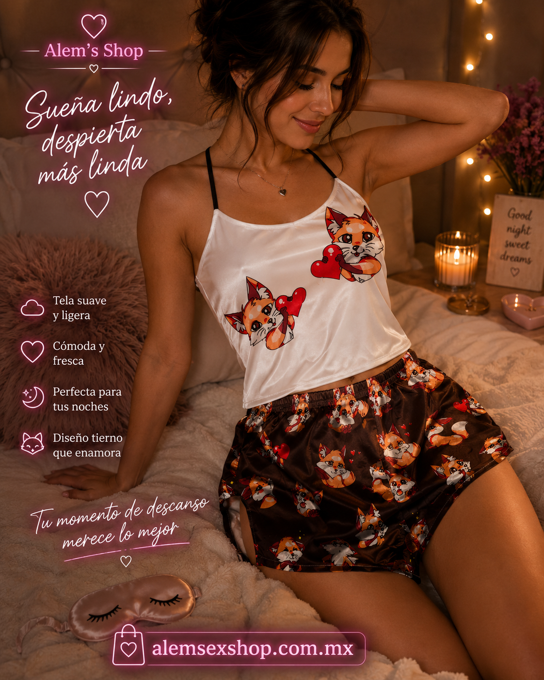 Pijama Rose 112