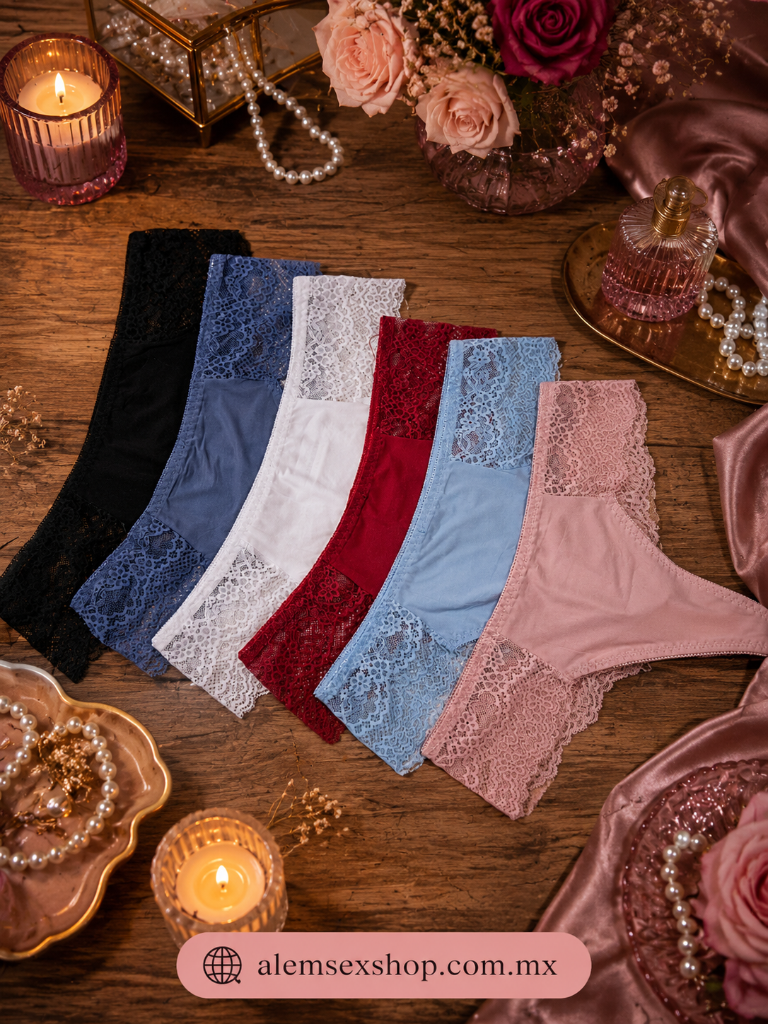 Pantaleta rose 8202