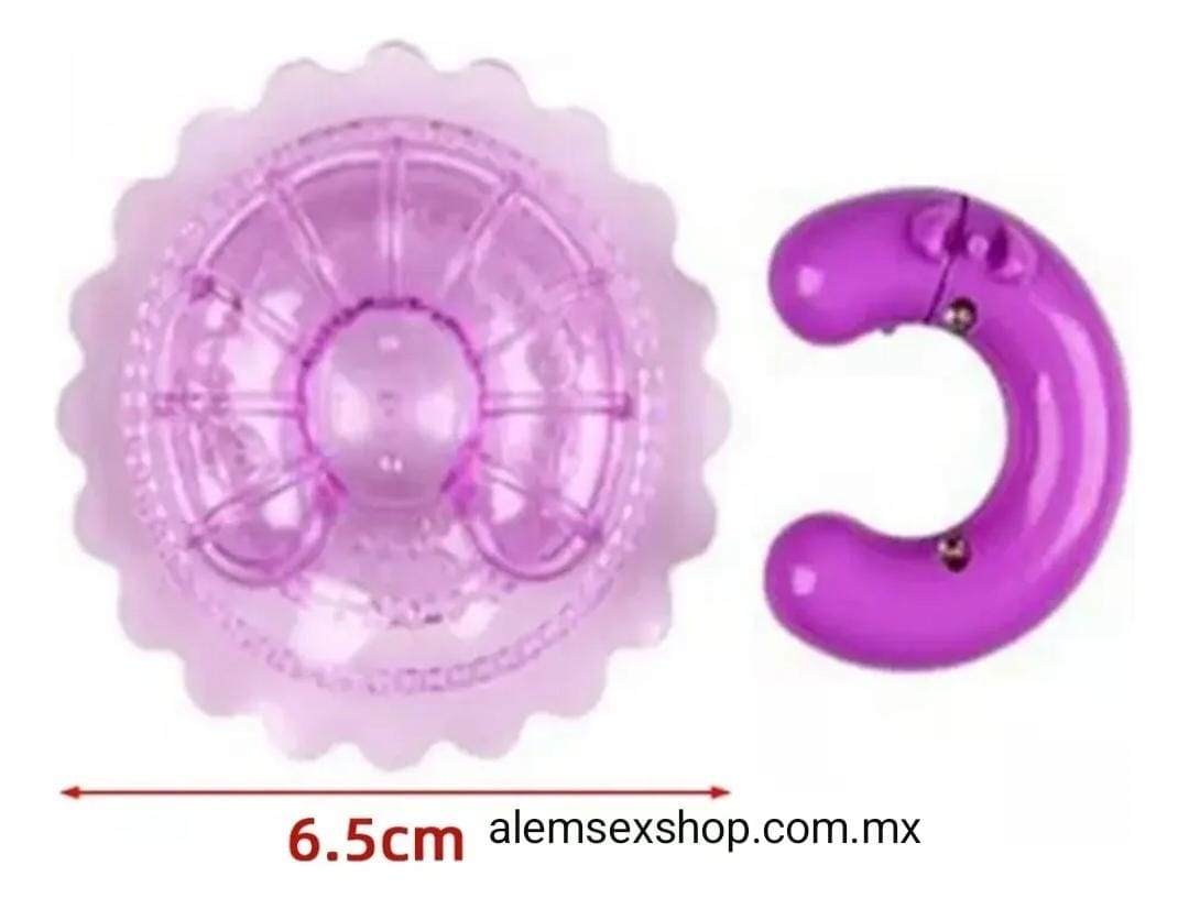 Pezoneras flor vibrador