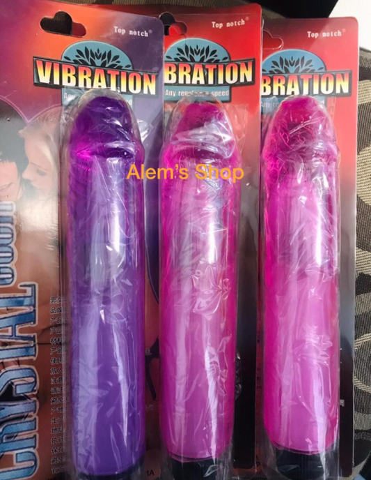 Vibrador Crystal Cock